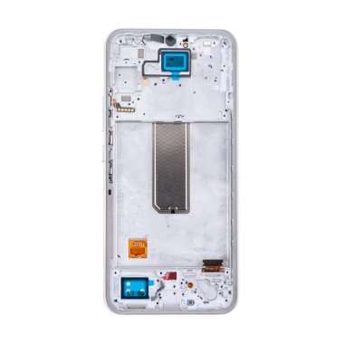 Дисплейный модуль с тачскрином для Samsung Galaxy A34 5G (A346B) (серебристый) (OLED) — 1