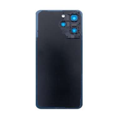 Задняя крышка для Xiaomi Redmi 12 4G (черная) премиум