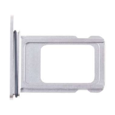 Контейнер на 1 SIM для Apple iPhone 15 Pro Max (белый) &mdash; 2