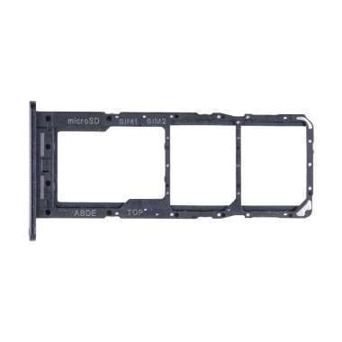 Контейнер SIM для Samsung Galaxy A24 4G (A245F) (черный) — 2