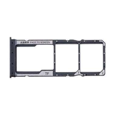 Контейнер SIM для Xiaomi Poco C65 (черный) — 2
