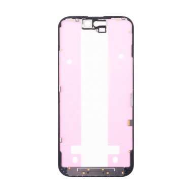 Рамка дисплея для Apple iPhone 15 (черный) со стеклом дисплея — 1