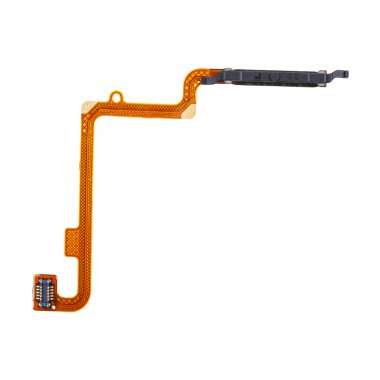 Шлейф для Xiaomi Poco C61 со сканером отпечатка пальцев (черный) — 1