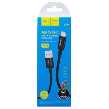 Кабель Hoco X89 Wind (USB - Type C) 100см (черный) — 4
