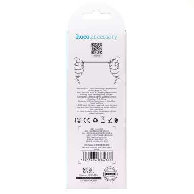 Кабель Hoco X89 Wind (USB - Type C) 100см (черный) — 3