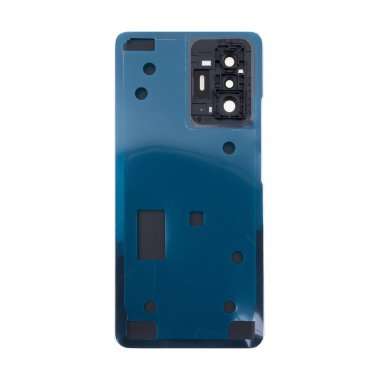 Задняя крышка для Xiaomi 11T (голубая) Премиум — 1