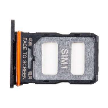 Контейнер SIM для Xiaomi 12T (черный) — 2