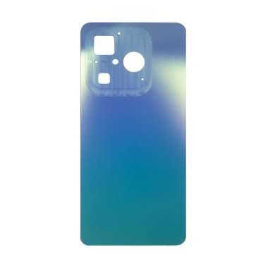 Задняя крышка для Infinix Hot 40i (голубая) — 2