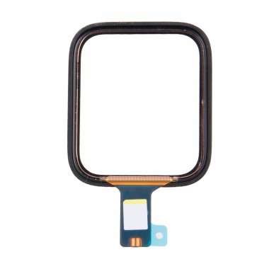 Стекло для Apple Watch 4 44 mm с тачскрином и OCA пленкой (черное)